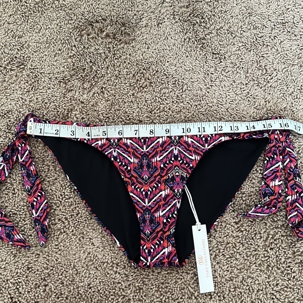 NWT Tart Collections Bikinis bottom In Fuchsia - Picture 6 of 12